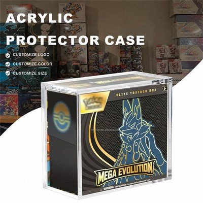 Sarung Paparan ETB Akrilik Magnetik Premium Untuk Siri Pokémon